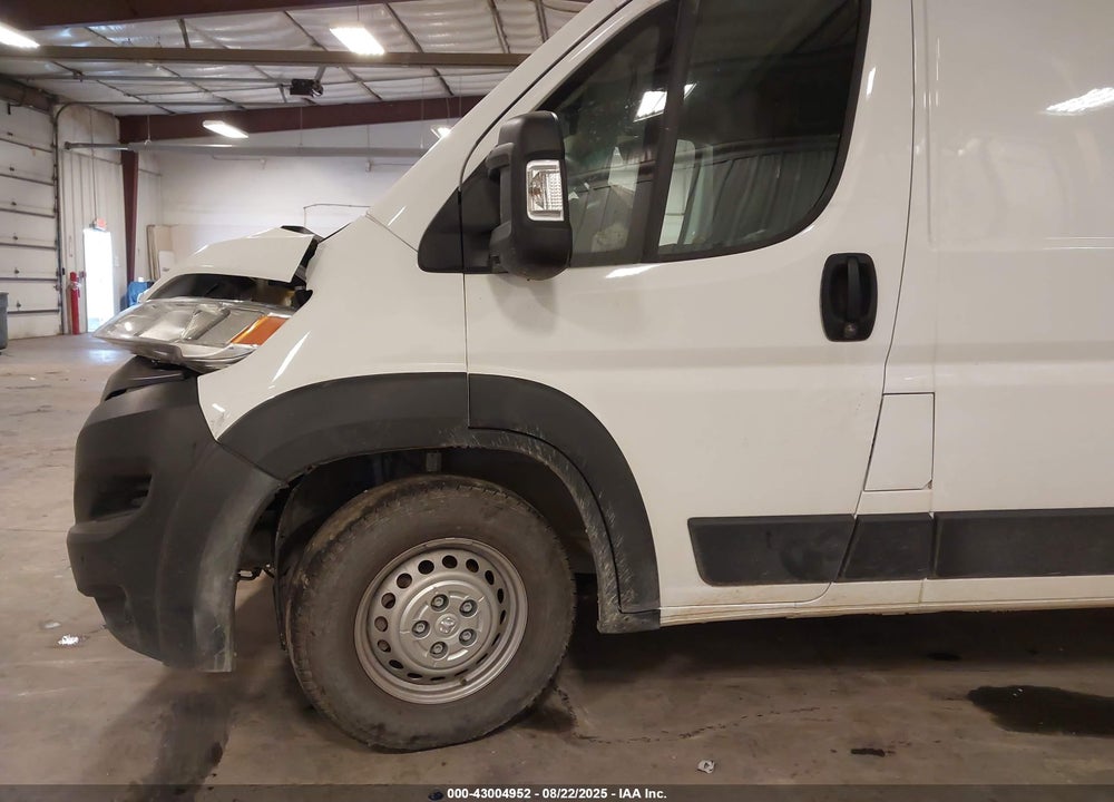 2024 RAM PROMASTER 2500 TRADESMAN HIGH ROOF 159 WB W/PASS SEAT VIN: 3C6LRVDG7RE106187