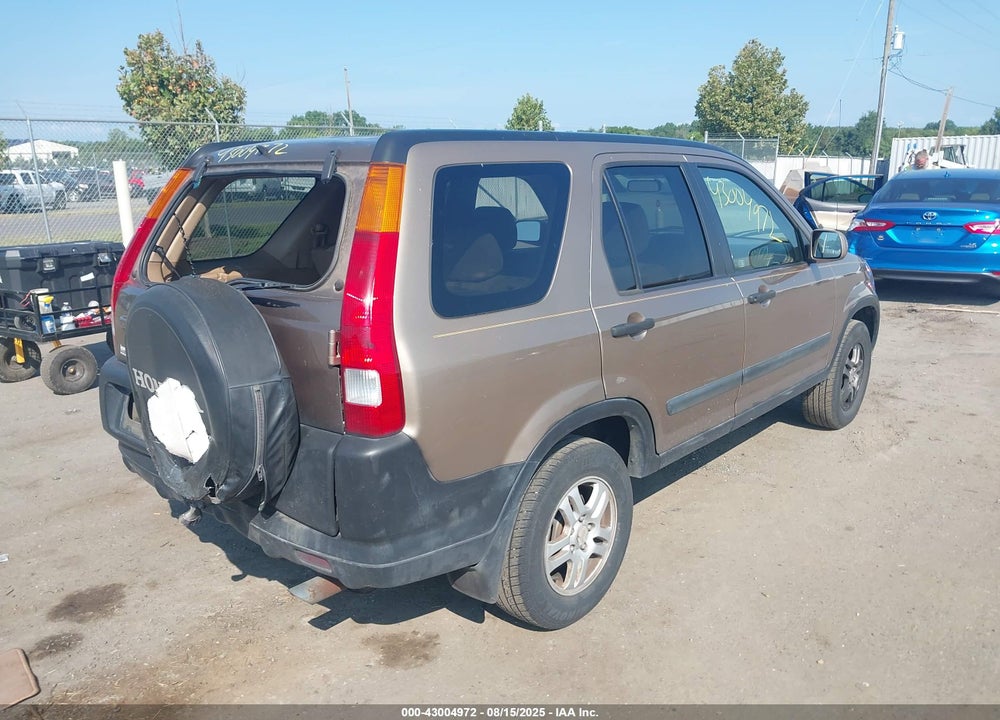 2004 HONDA CR-V EX VIN: SHSRD78894U222194