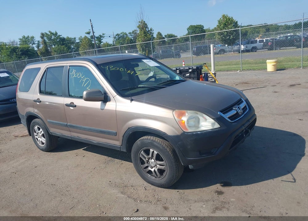 2004 HONDA CR-V EX VIN: SHSRD78894U222194