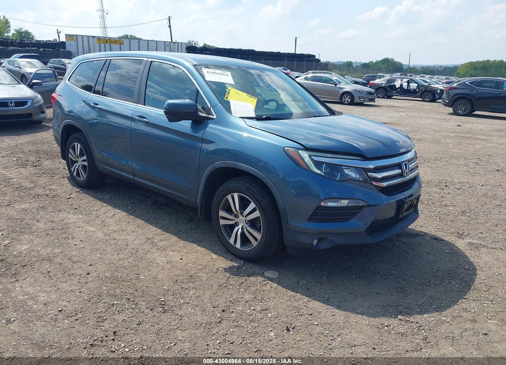 2018 HONDA PILOT EX VIN: 5FNYF6H33JB047688