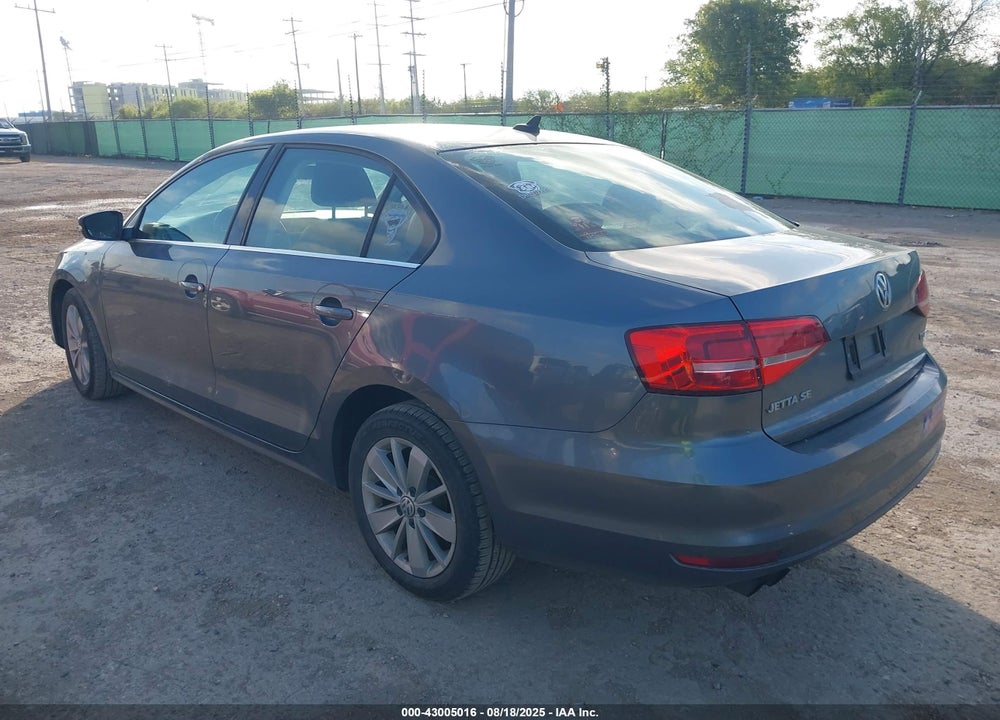 2015 VOLKSWAGEN JETTA 1.8T SE VIN: 3VWD17AJ2FM320695