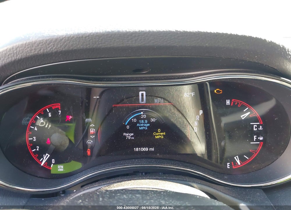 2018 DODGE DURANGO GT RWD VIN: 1C4RDHDG7JC329005