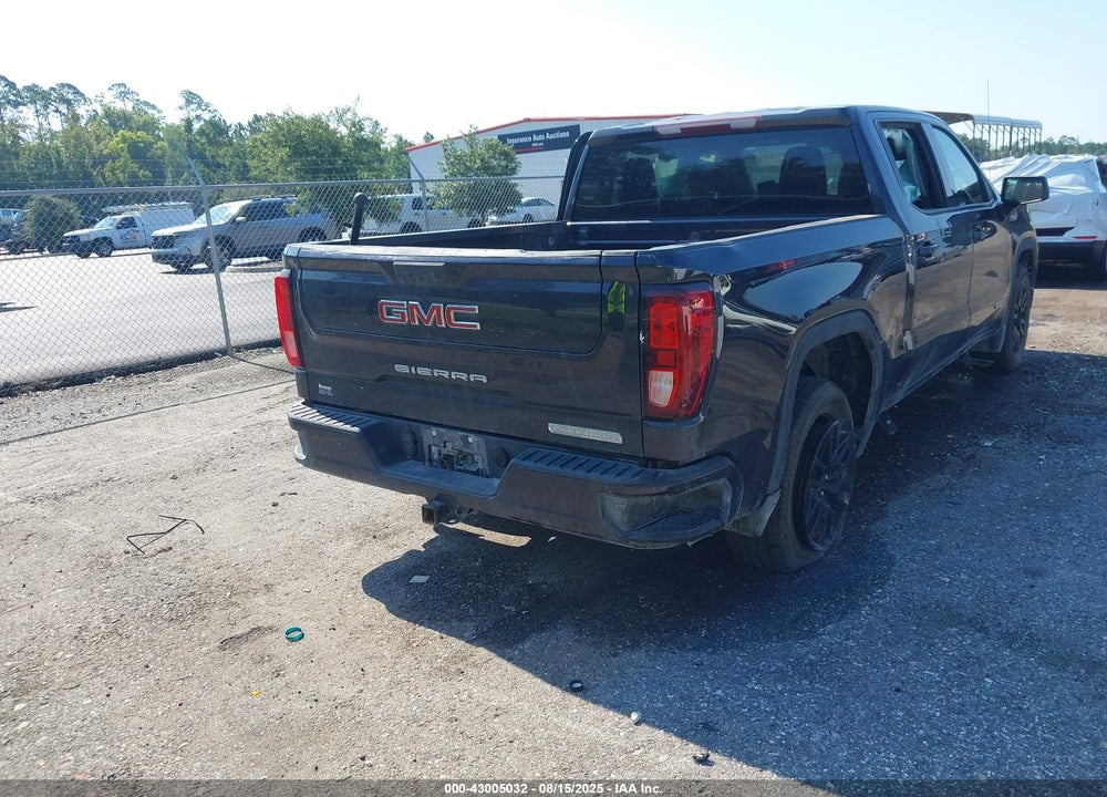 2022 GMC SIERRA 1500 VIN: 3GTPHCEK6NG642499