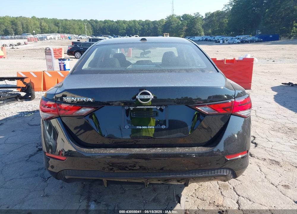 2025 NISSAN SENTRA VIN: 3N1AB8CV2SY343957