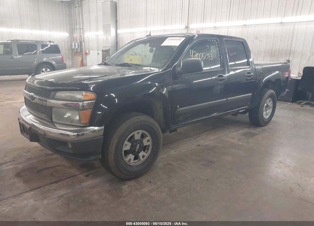 2008 CHEVROLET COLORADO VIN: 1GCDT13E688163836