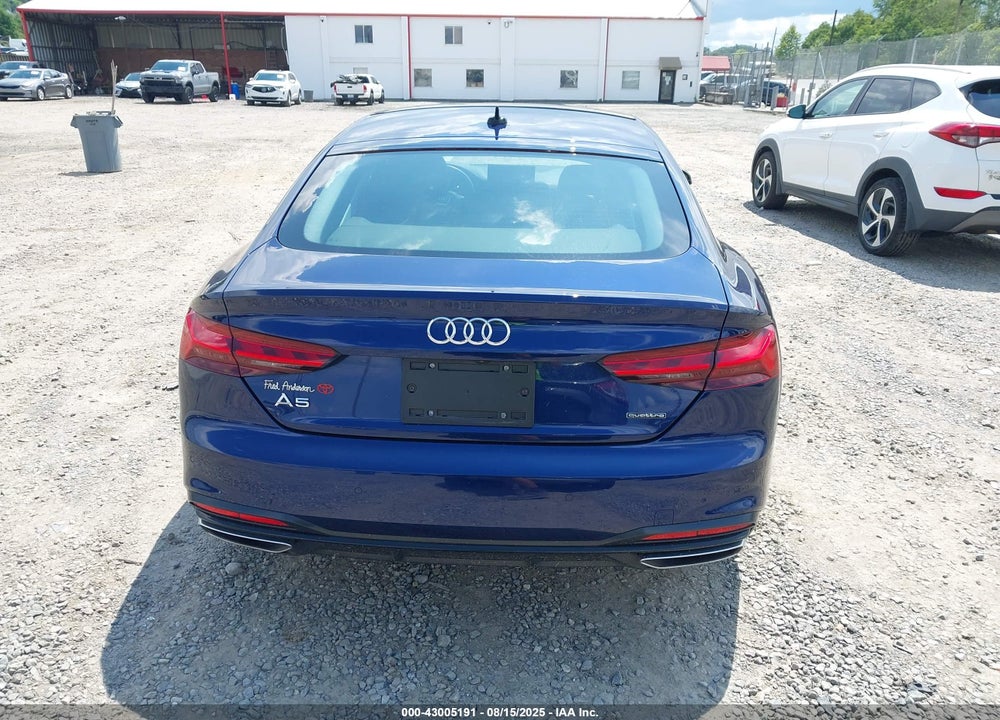2022 AUDI A5 SPORTBACK VIN: WAUBBCF52NA038450
