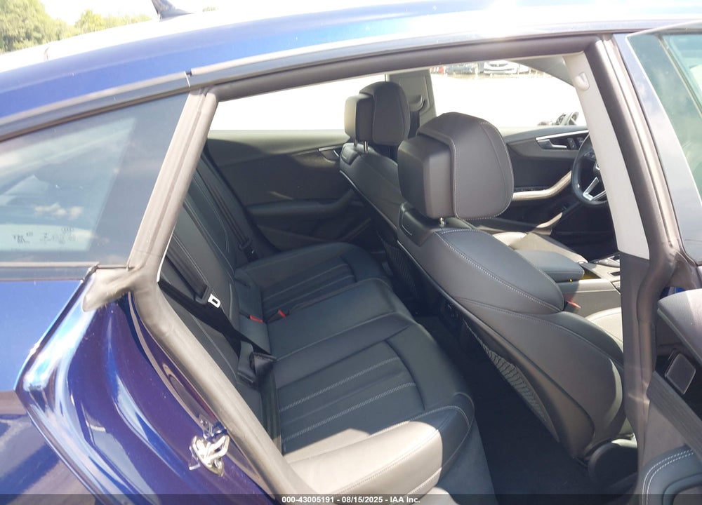 2022 AUDI A5 SPORTBACK VIN: WAUBBCF52NA038450