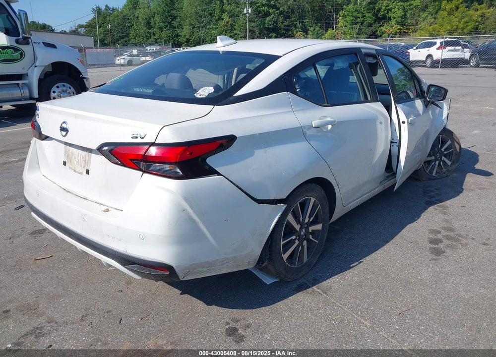 2021 NISSAN VERSA SV XTRONIC CVT VIN: 3N1CN8EV0ML880338