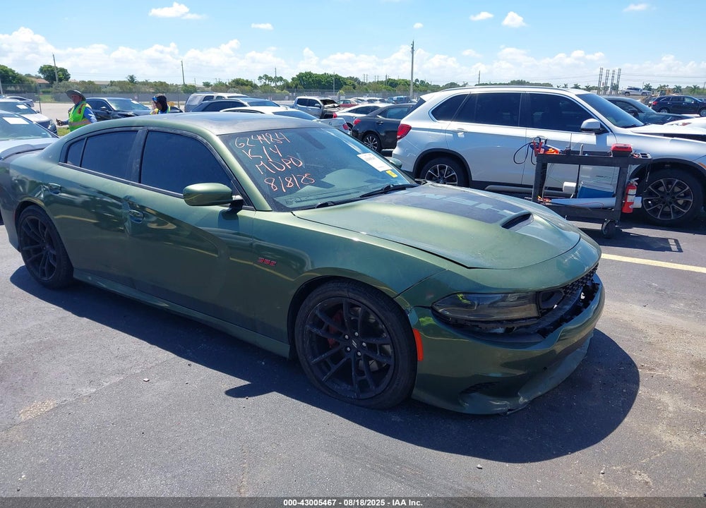 2019 DODGE CHARGER VIN: 2C3CDXGJ5KH624484