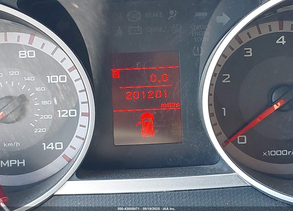 2008 MITSUBISHI OUTLANDER XLS VIN: JA4MT41X28Z012387