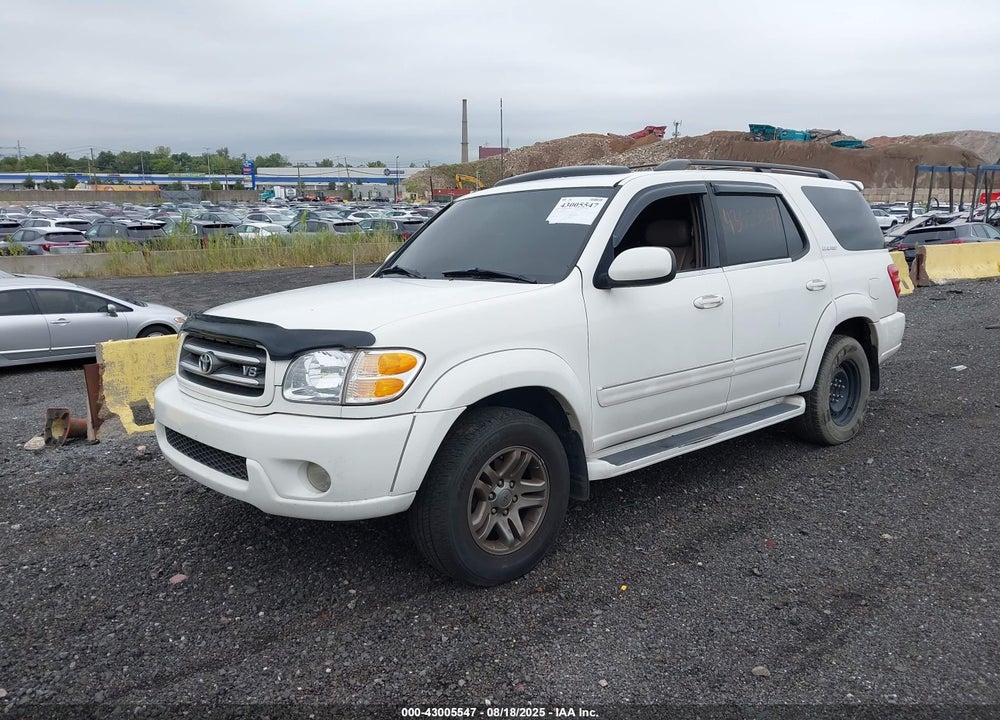 2003 TOYOTA SEQUOIA LIMITED V8 VIN: 5TDZT38A93S150736