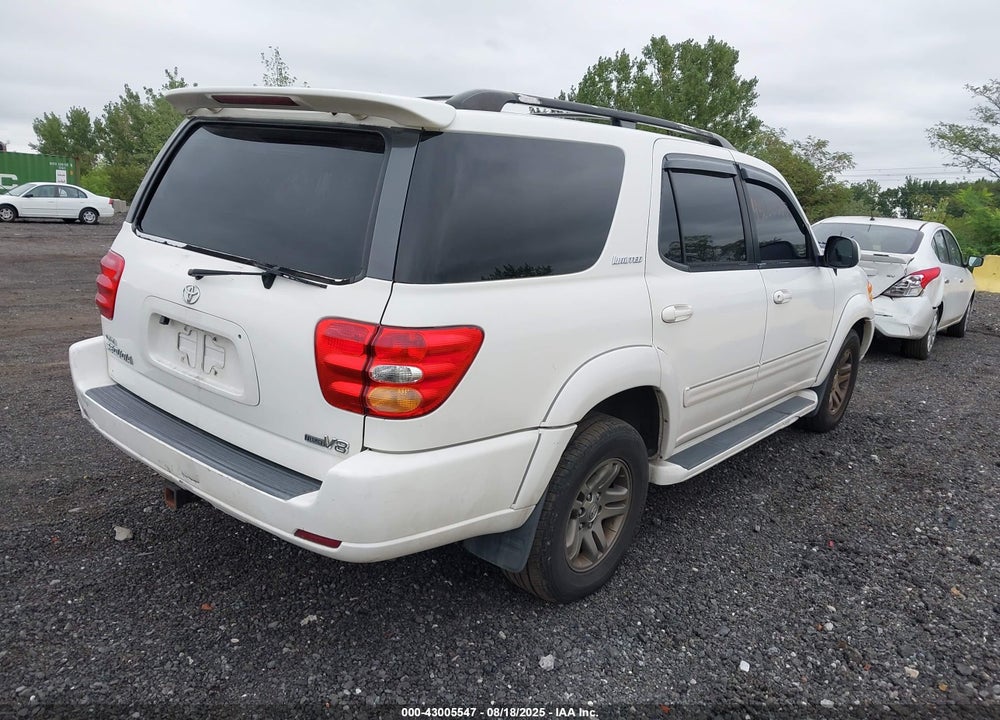 2003 TOYOTA SEQUOIA LIMITED V8 VIN: 5TDZT38A93S150736