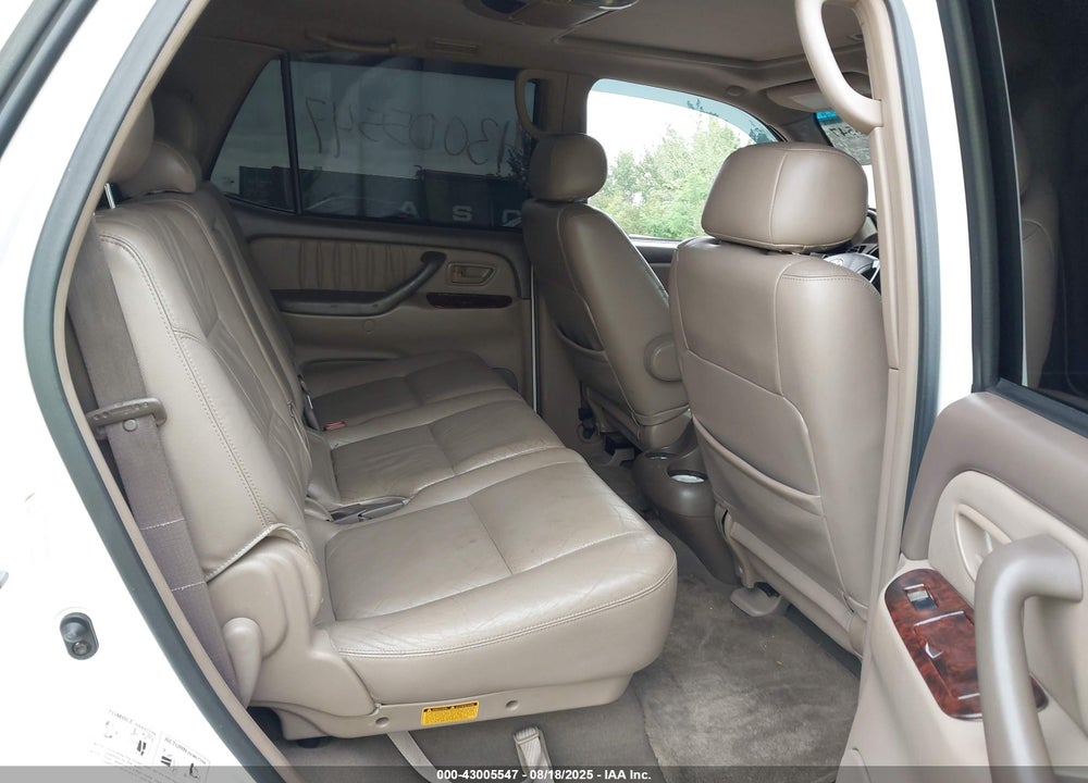 2003 TOYOTA SEQUOIA LIMITED V8 VIN: 5TDZT38A93S150736