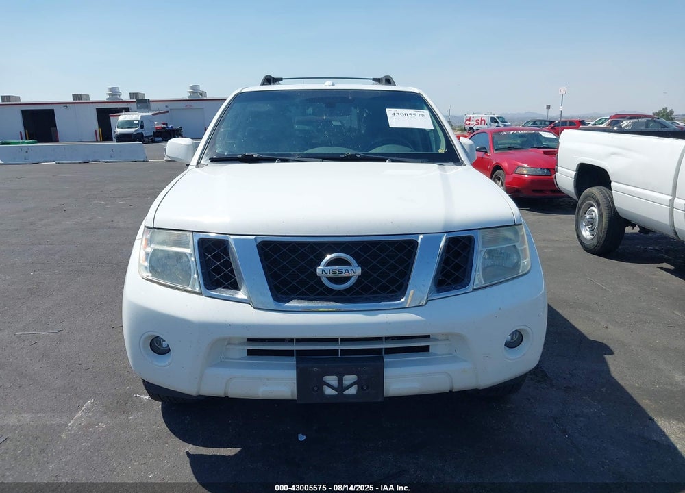 2009 NISSAN PATHFINDER SE VIN: 5N1AR18B59C605127