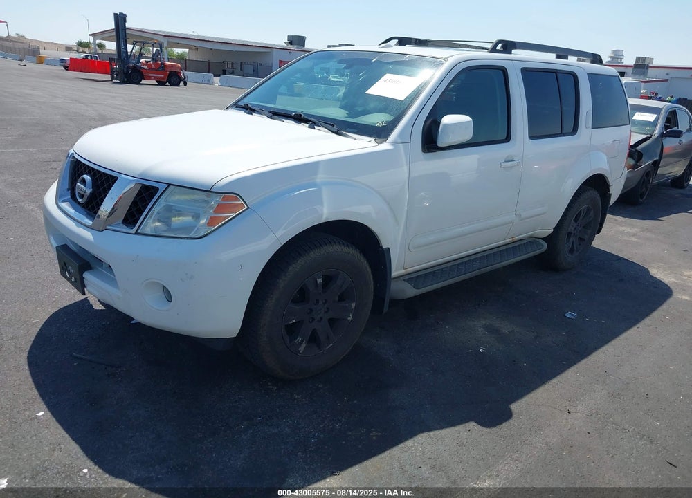 2009 NISSAN PATHFINDER SE VIN: 5N1AR18B59C605127