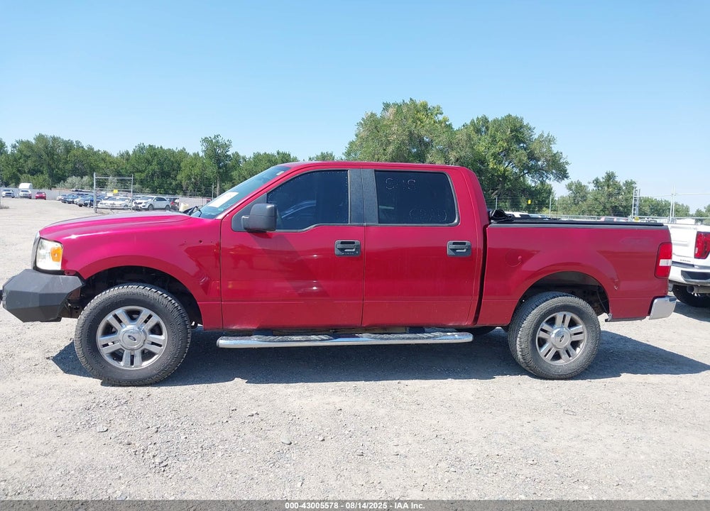 2008 FORD F-150 XLT VIN: 1FTPW14V88FA12771