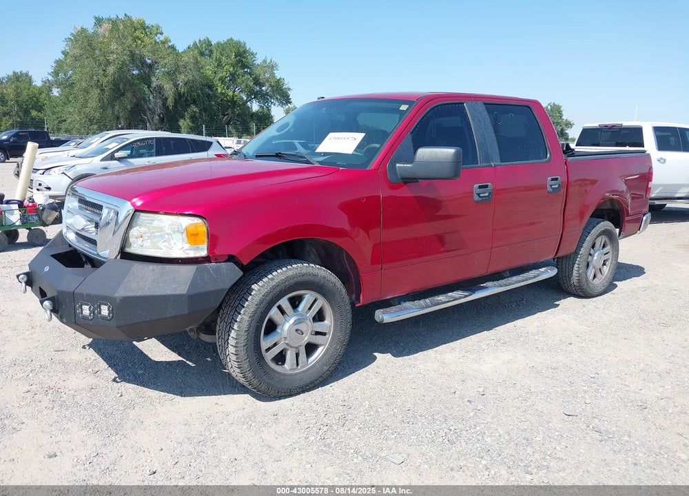 2008 FORD F-150 XLT VIN: 1FTPW14V88FA12771