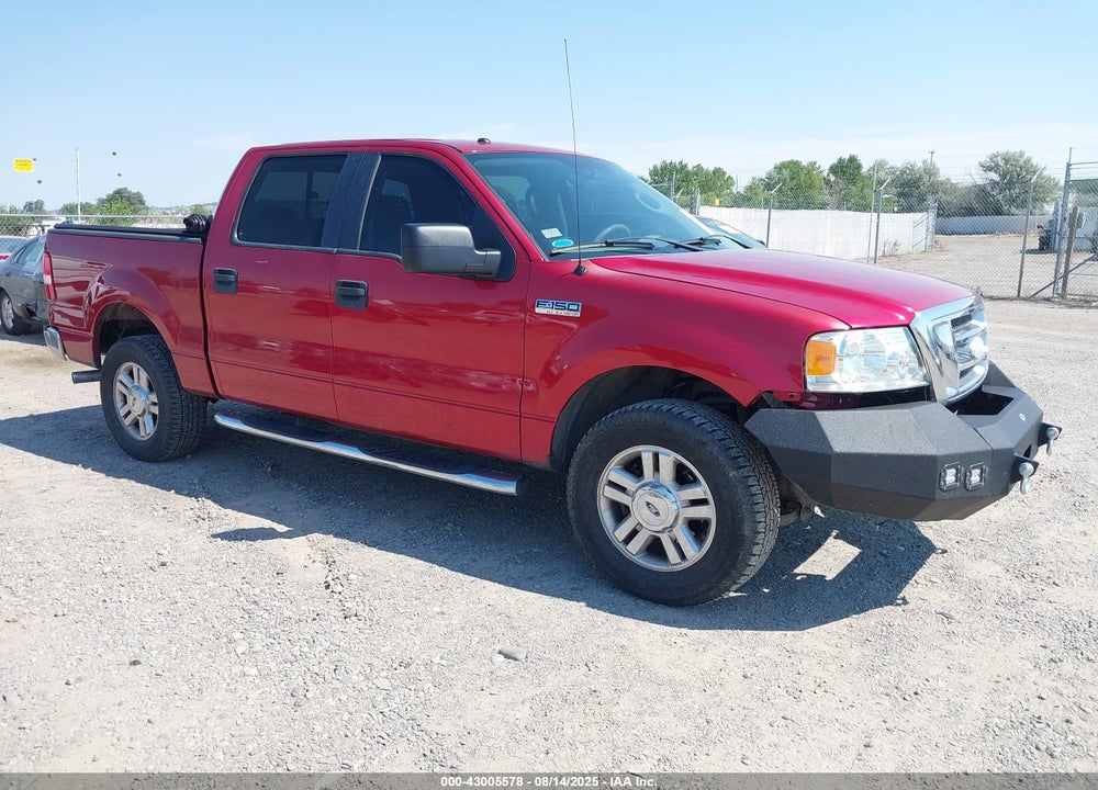 2008 FORD F-150 XLT VIN: 1FTPW14V88FA12771