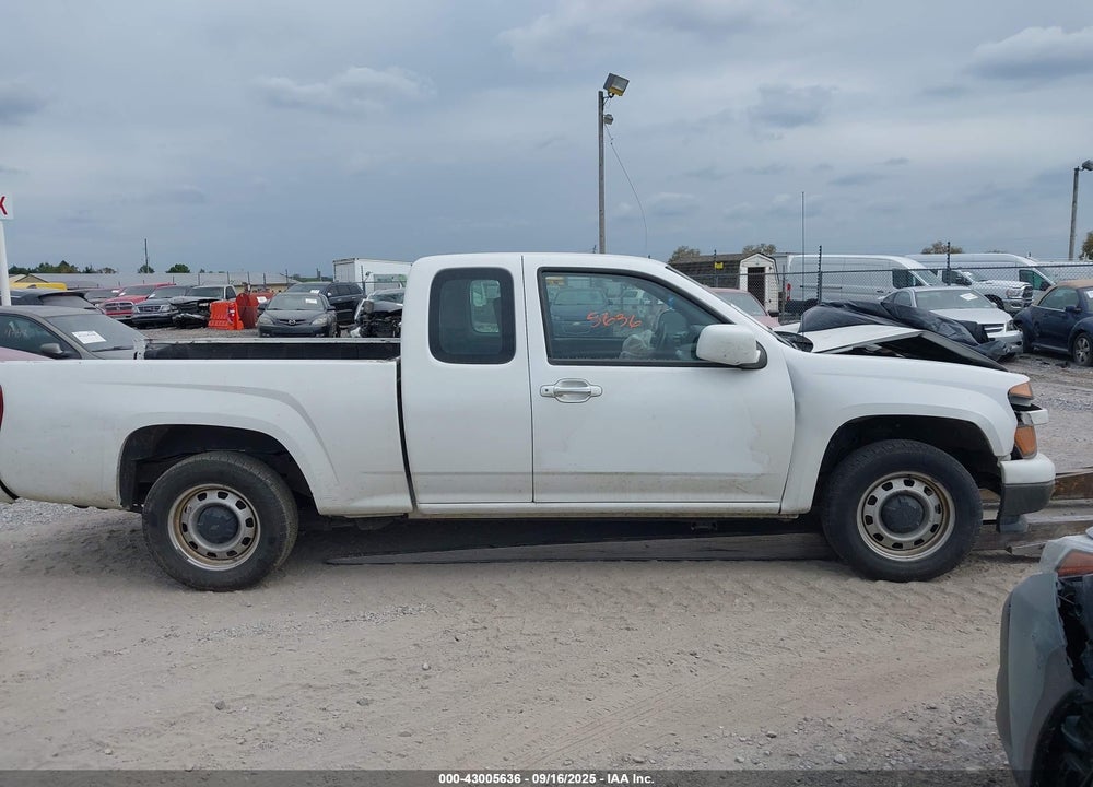 2012 CHEVROLET COLORADO VIN: 1GCESBF99C8161891