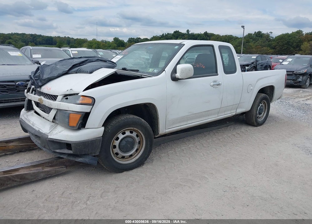 2012 CHEVROLET COLORADO VIN: 1GCESBF99C8161891