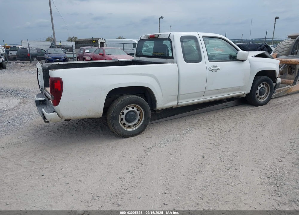 2012 CHEVROLET COLORADO VIN: 1GCESBF99C8161891