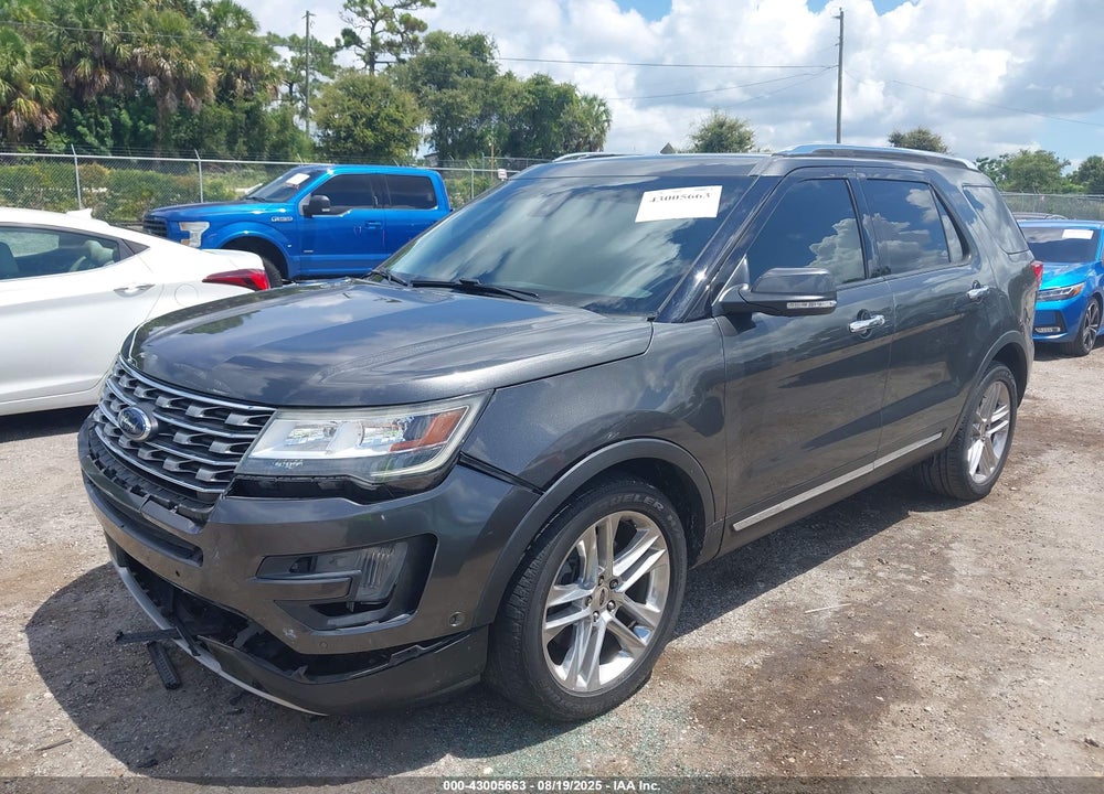 2017 FORD EXPLORER LIMITED VIN: 1FM5K7FH1HGC08571