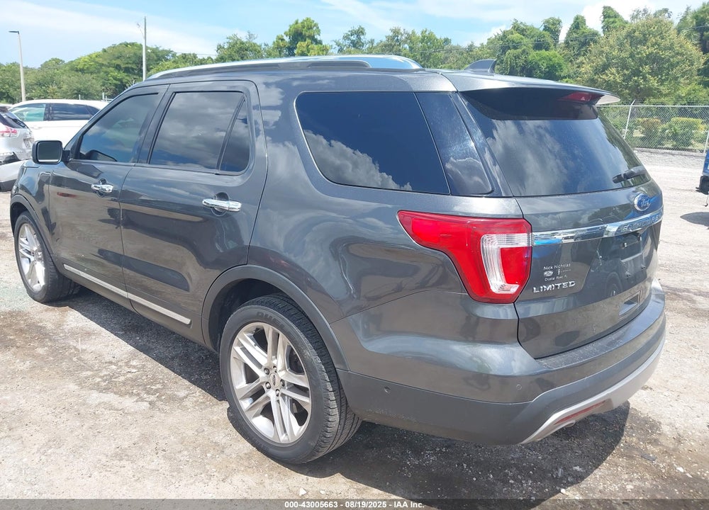 2017 FORD EXPLORER LIMITED VIN: 1FM5K7FH1HGC08571