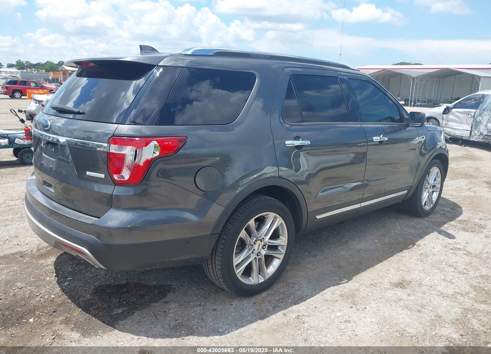2017 FORD EXPLORER LIMITED VIN: 1FM5K7FH1HGC08571
