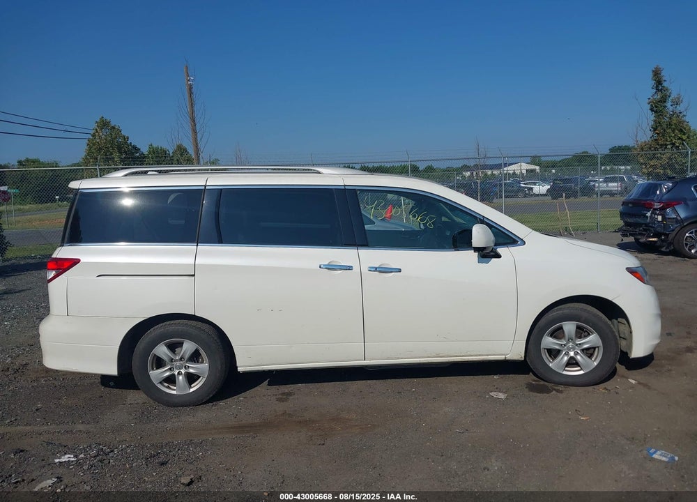 2017 NISSAN QUEST SV VIN: JN8AE2KP2H9167225