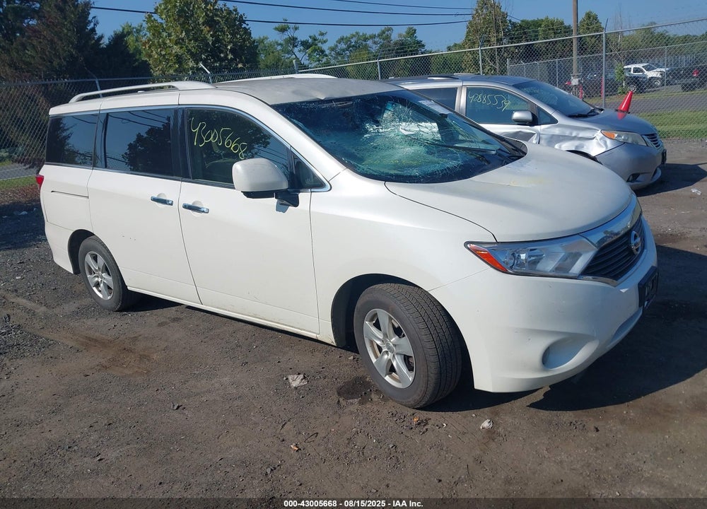 2017 NISSAN QUEST SV VIN: JN8AE2KP2H9167225