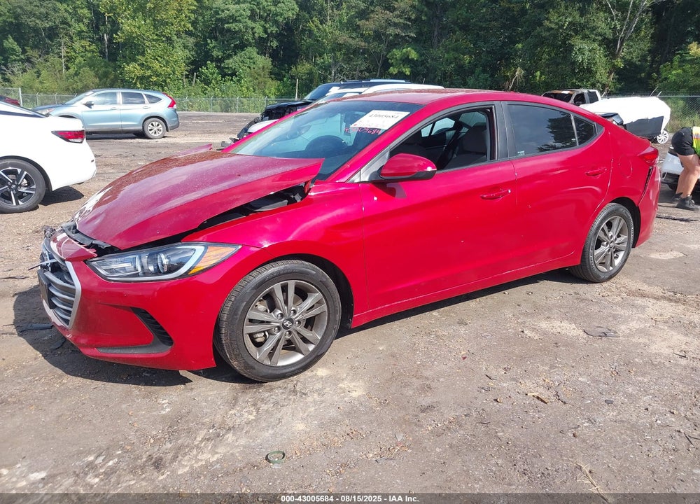 2018 HYUNDAI ELANTRA VIN: 5NPD84LF1JH244066