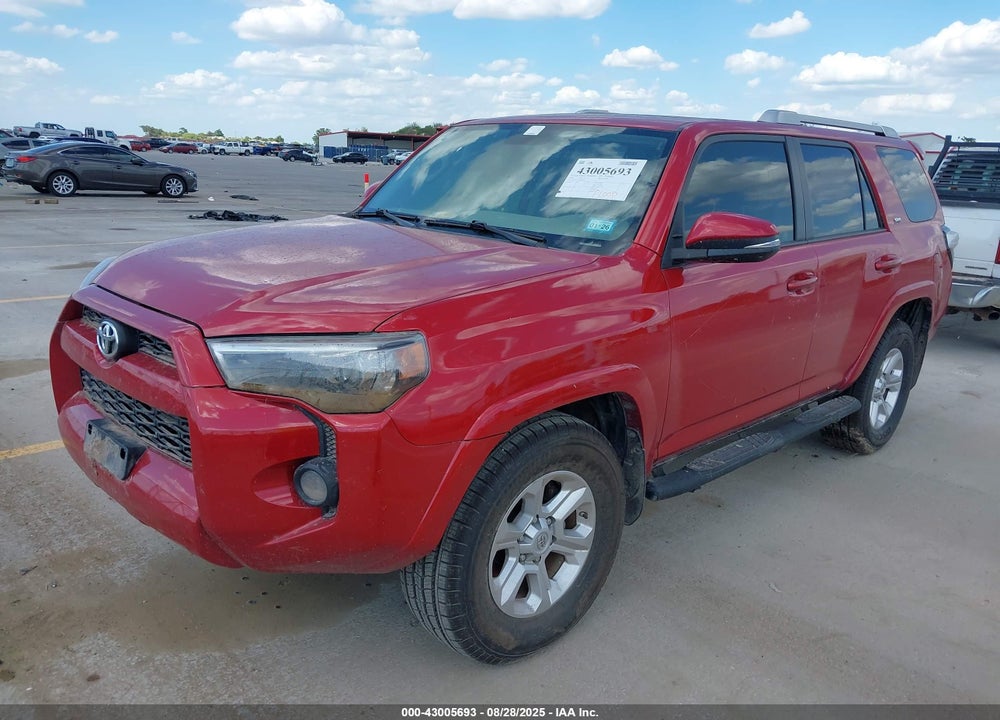 2018 TOYOTA 4RUNNER VIN: JTEBU5JR1J5494859