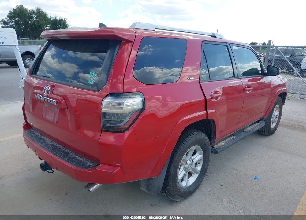 2018 TOYOTA 4RUNNER VIN: JTEBU5JR1J5494859