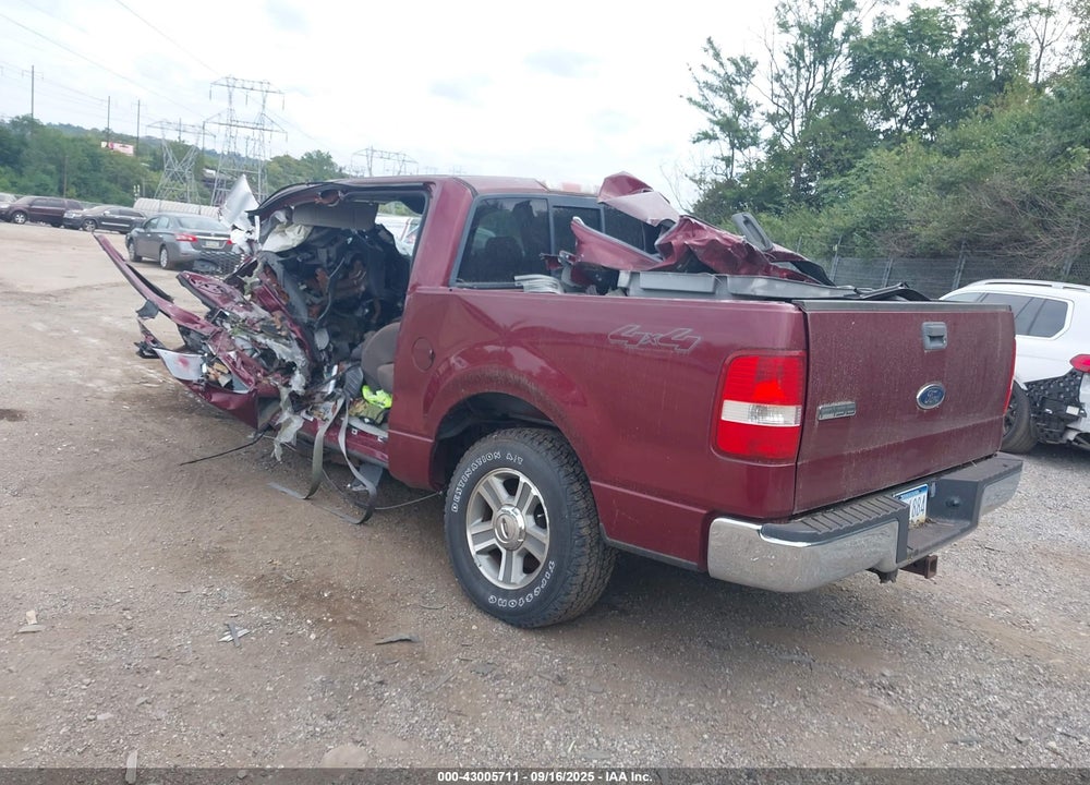2005 FORD F-150 VIN: 1FTPW14515KE69442