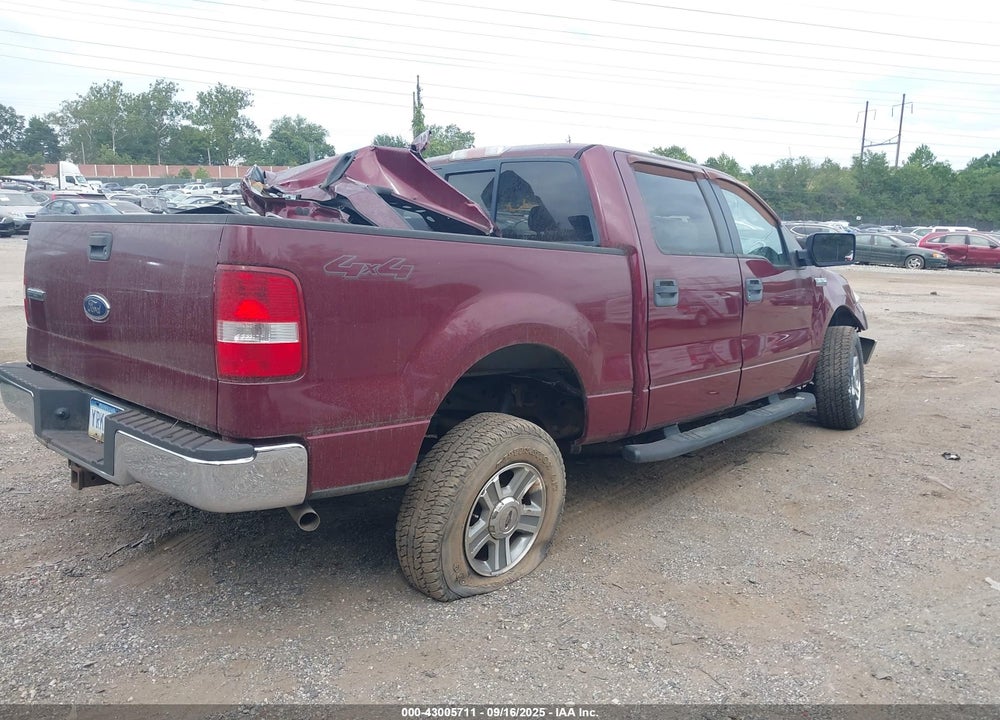 2005 FORD F-150 VIN: 1FTPW14515KE69442