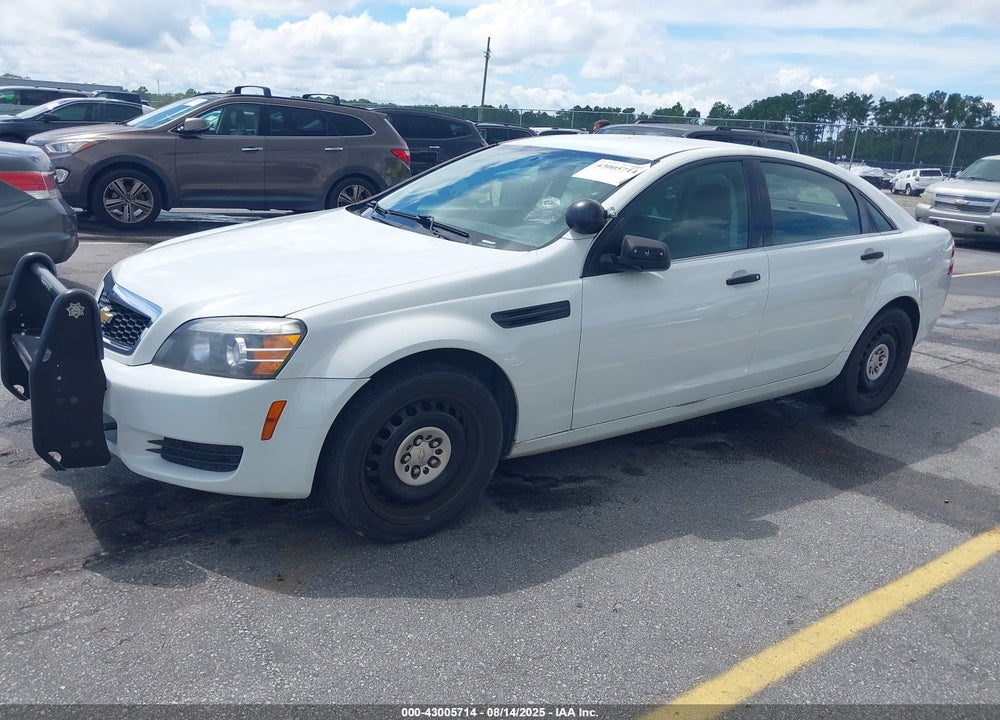 2014 CHEVROLET CAPRICE POLICE VIN: 6G3NS5U27EL950499