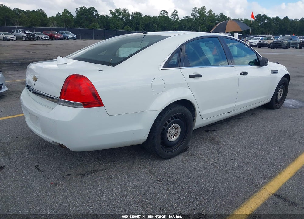2014 CHEVROLET CAPRICE POLICE VIN: 6G3NS5U27EL950499
