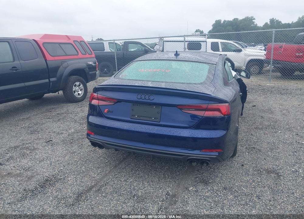 2018 AUDI S5 VIN: WAUC4CF56JA101333