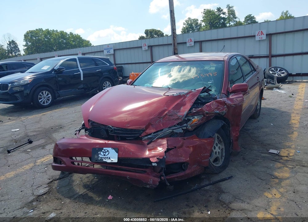 2003 TOYOTA CAMRY XLE VIN: 4T1BE30K83U173495