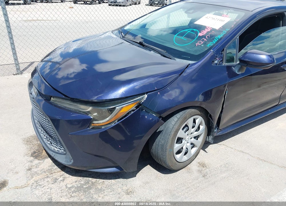 2021 TOYOTA COROLLA VIN: 5YFEPMAE9MP240534