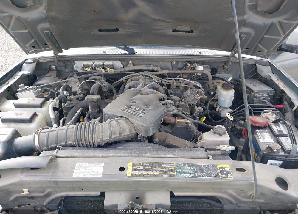 2009 FORD RANGER VIN: 1FTYR44EX9PA10500
