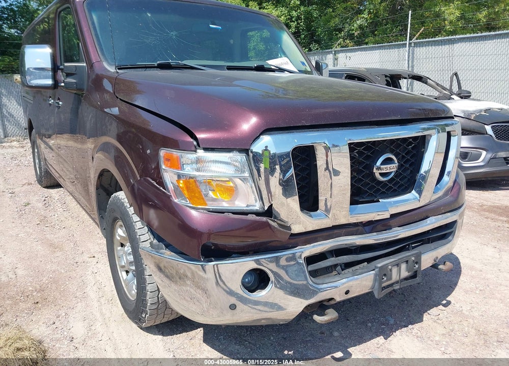 2014 NISSAN NV PASSENGER NV3500 HD SL V8 VIN: 5BZAF0AA6EN160792
