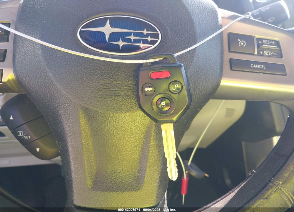 2015 SUBARU FORESTER VIN: JF2SJABCXFH462497