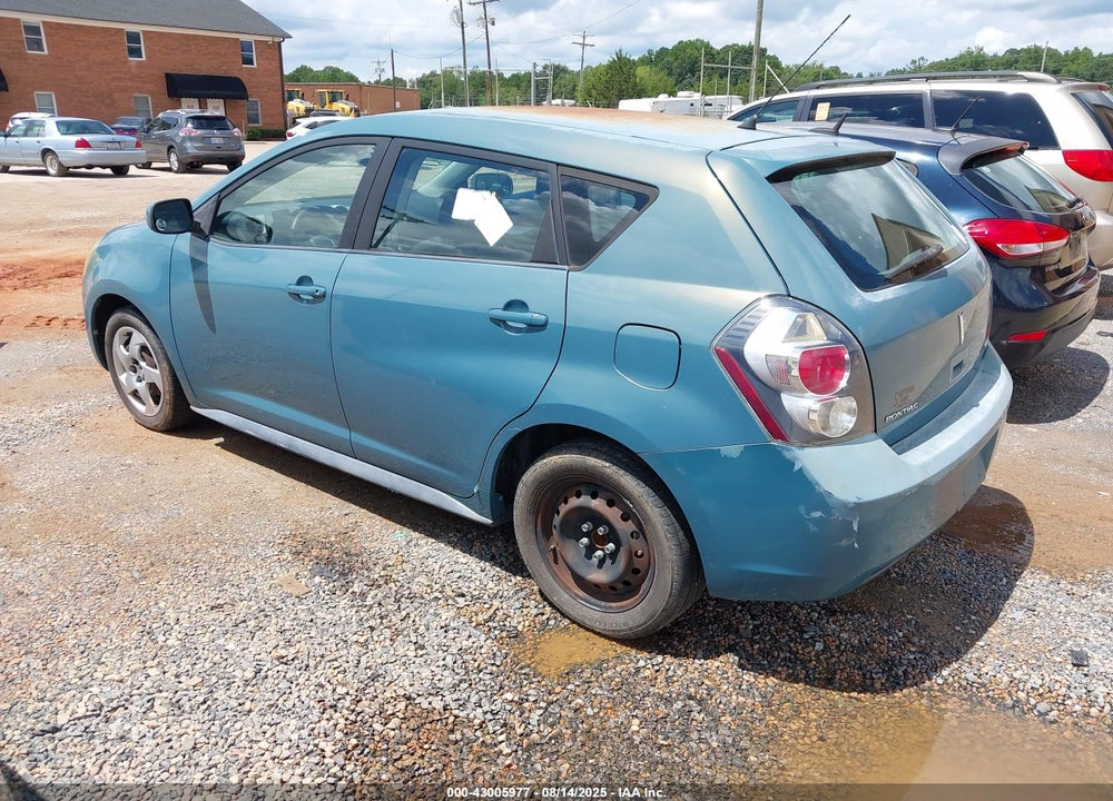 2009 PONTIAC VIBE VIN: 5Y2SP67889Z423887