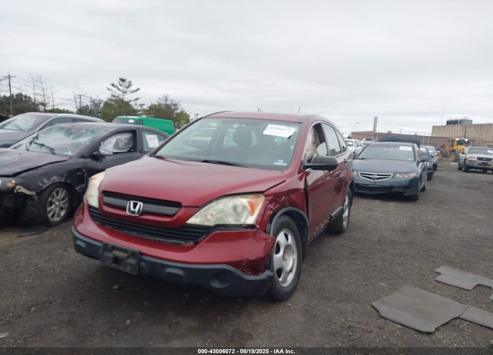 2009 HONDA CR-V VIN: 5J6RE48349L059542