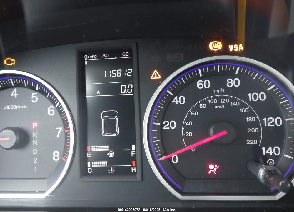 2009 HONDA CR-V VIN: 5J6RE48349L059542