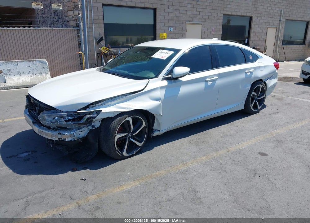 2018 HONDA ACCORD SPORT VIN: 1HGCV1F36JA255559