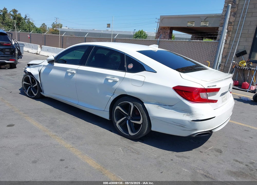 2018 HONDA ACCORD SPORT VIN: 1HGCV1F36JA255559