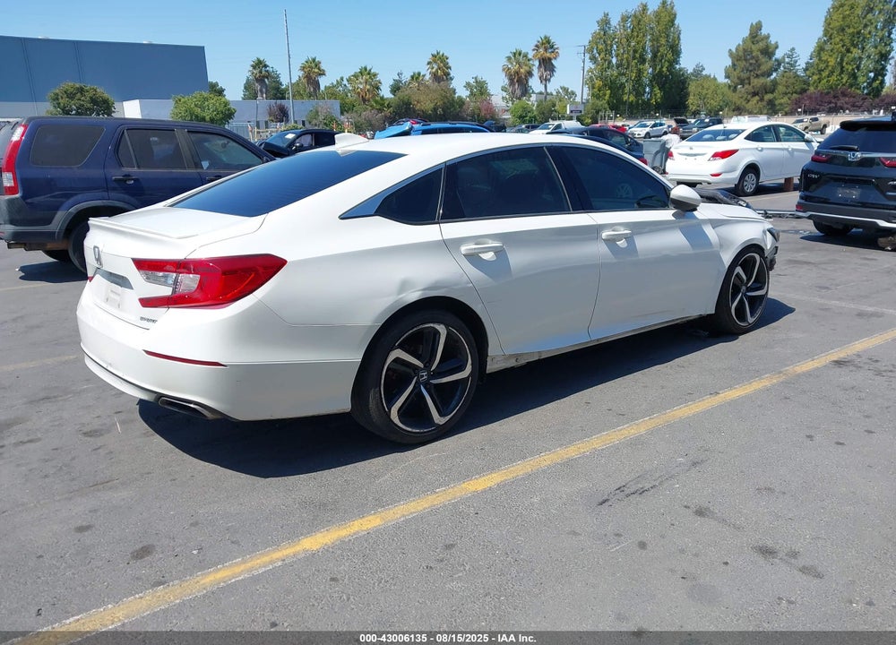 2018 HONDA ACCORD SPORT VIN: 1HGCV1F36JA255559