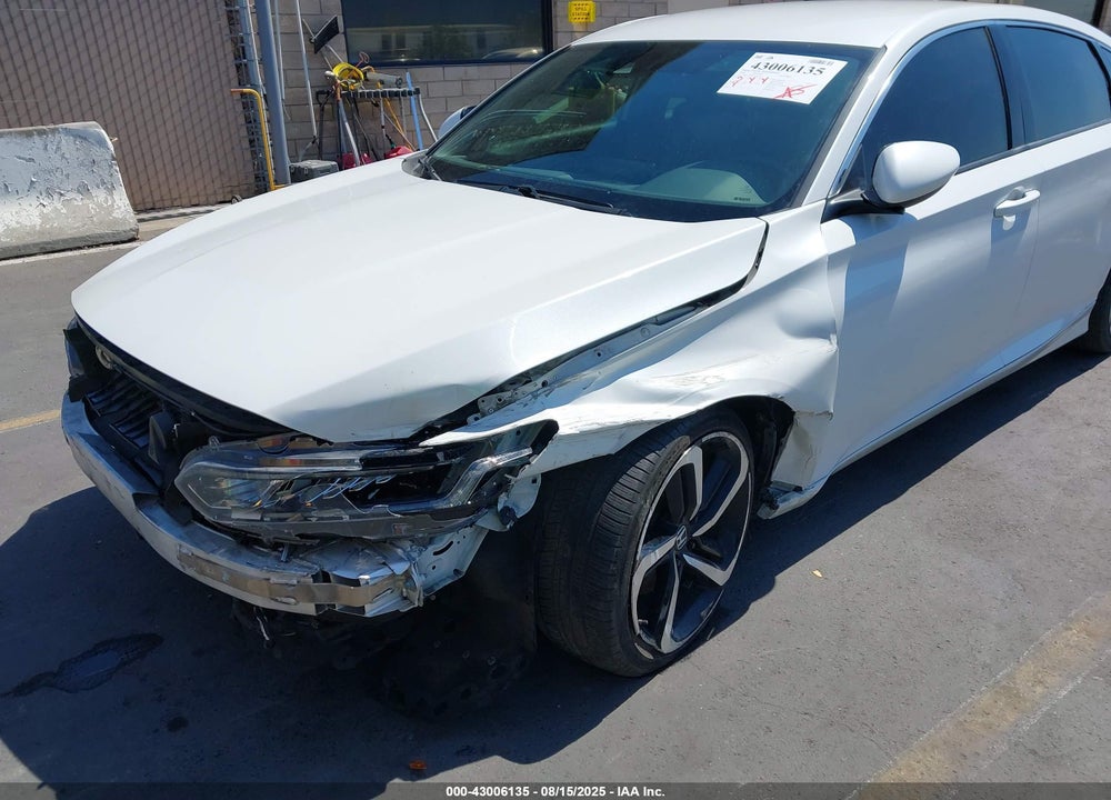 2018 HONDA ACCORD SPORT VIN: 1HGCV1F36JA255559